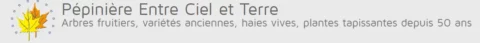 Logo ENTRE CIEL ET TERRE - Partenaire de Mont Jardin &agrave; Th&ocirc;nes