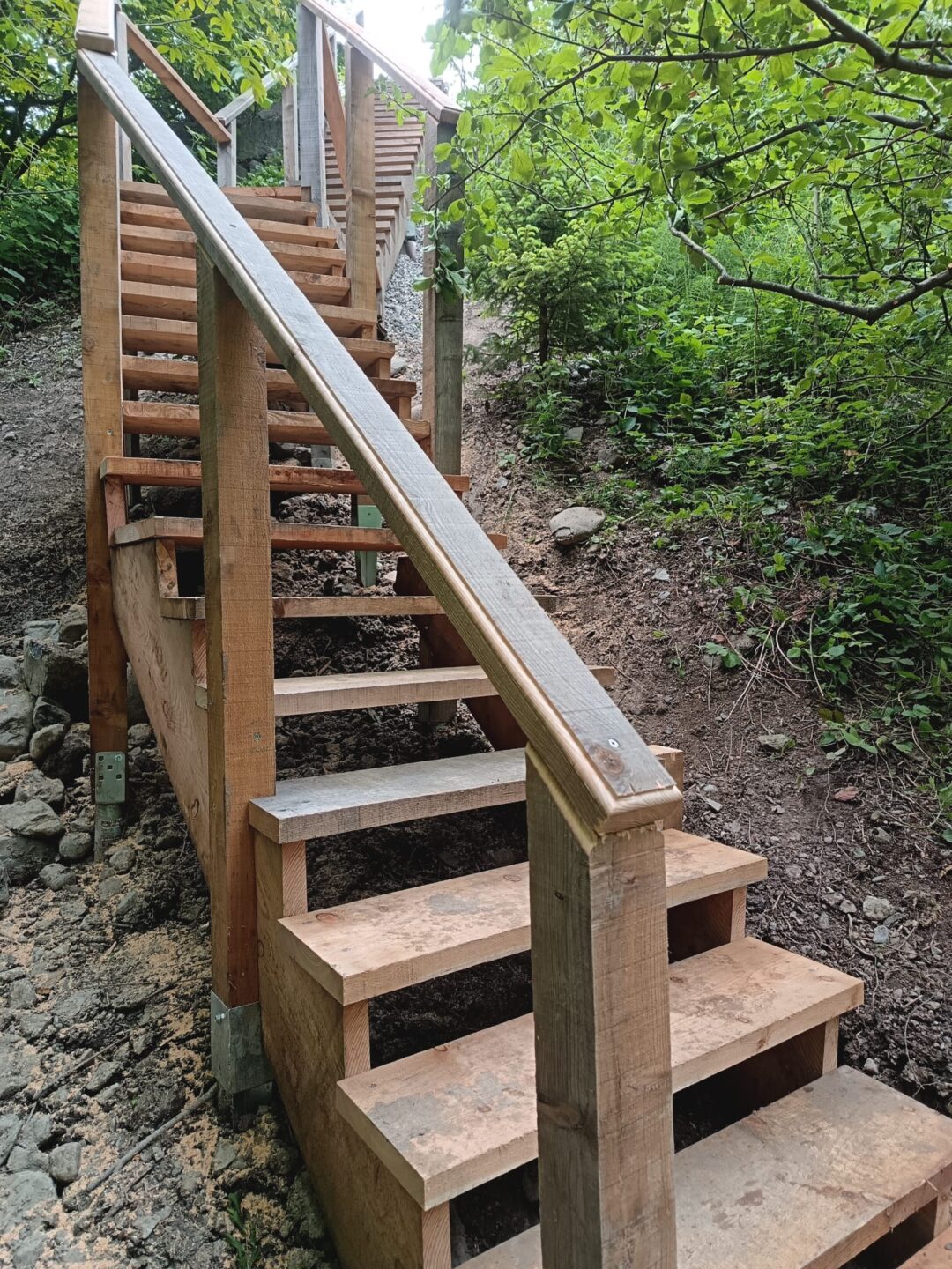 Cr&eacute;ation escaliers en bois (3)